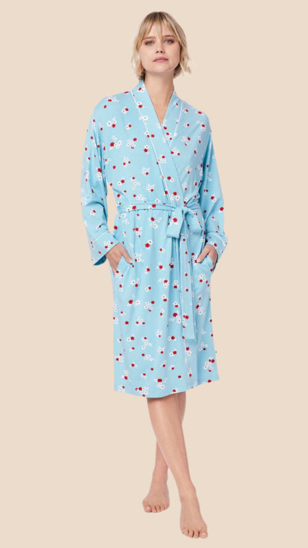 Skye Pima Knit Robe